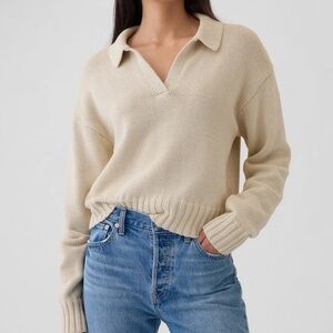 NWT GAP collared sweater